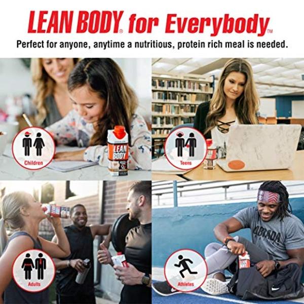 LABRADA Nutrition - Lean Body RTD Whey Protein Shake, Convenient On-The-Go Meal Replacement Shake for Men & Women, 20 Grams of Protein – Zero Sugar, Lactose & Gluten Free, Vanilla 