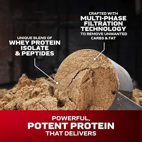 RYSE Loaded Protein Powder - Cinnamon Toast - 25g Whey Protein Isolate & Concentrate with Prebiotic Fiber & MCTs - Low Carb, Low Sugar, Digestive-Friendly - 27 Servings / 2 lb Tub