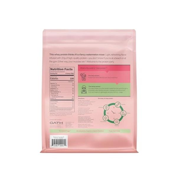 Oath Nutrition - Clear Whey Protein - 18 Servings - Watermelon Fresca