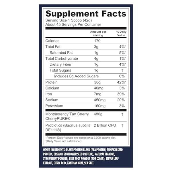 Muscletech Whey Protein Powder (Strawberry, 4 Pound) - Nitro-Tech Muscle Building Formula with Whey Protein Isolate & Peptides - 30g of Protein, 3g of Creatine & 6.6g of BCAA
