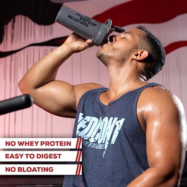 REDCON1 MRE Lite Whole Food Protein Powder, Snickerdoodle - Low Carb & Whey Free Meal Replacement with Animal Protein Blends - Easy to Digest Supplement Made with MCT Oils (30 Serv