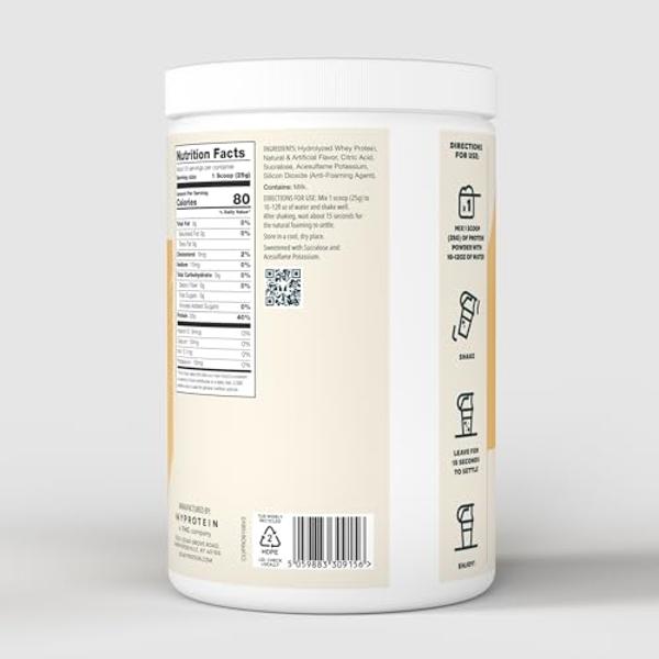 Myprotein Clear Whey Isolate Protein Powder, 1.9 Lb (35 Servings) Lemonade, 20g Protein per Serving, Naturally Flavored Drink Mix, Daily Drink for Superior Performance