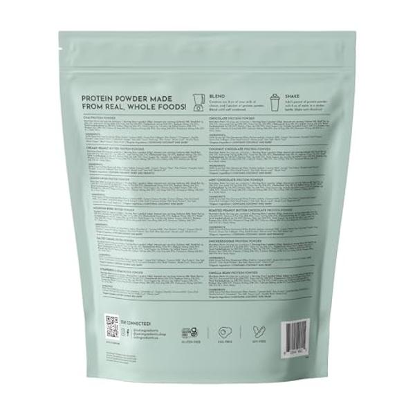 Protein Powder Made with 100% Grass Fed, Non Denatured Whey | Four Different Protein Sources from Organic Whole Food Ingredients | 12 Servings | 22g Protein (12 Servings, Sample Va