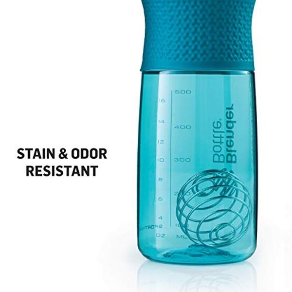 BlenderBottle SportMixer Shaker Bottle Perfect for Protein Shakes and Pre Workout, 28-Ounce, Rose