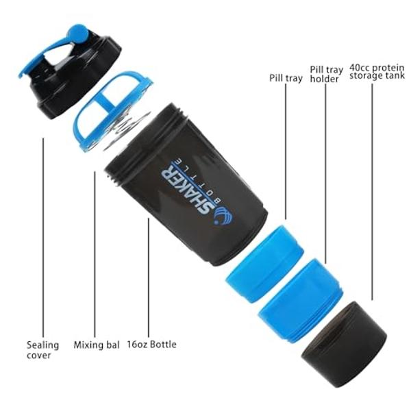 IS ICESHAKER Ice Shaker 26oz Insulated Protein Shaker Bottle, Air Force A-10 Warthog Design, Stainless-Steel Gym Protein Shaker Water Bottle, As Seen on Shark Tank, Warthog…