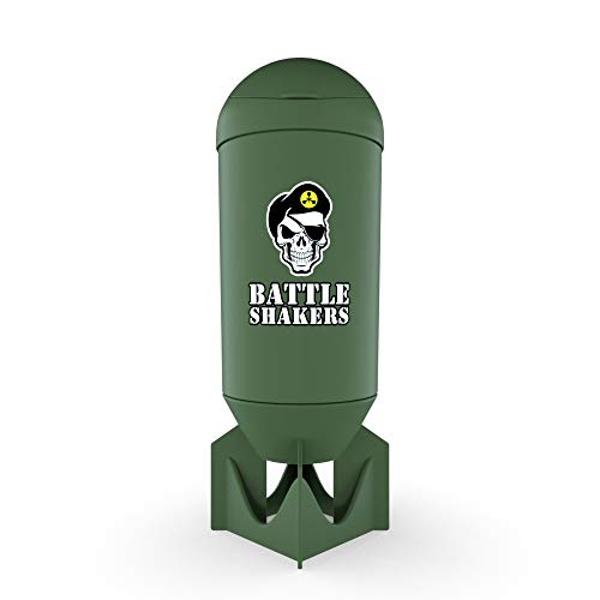 IS ICESHAKER Ice Shaker 26oz Insulated Protein Shaker Bottle, Air Force A-10 Warthog Design, Stainless-Steel Gym Protein Shaker Water Bottle, As Seen on Shark Tank, Warthog…