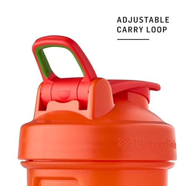BlenderBottle Just for Fun Classic V2 Shaker Bottle Perfect for Protein Shakes and Pre Workout, 28-Ounce, What's Shakin'