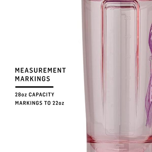 BlenderBottle Disney Princess Shaker Bottle Pro Series, Perfect for Protein Shakes and Pre Workout, 28-Ounce, Watch How Far I'll Go, Moana