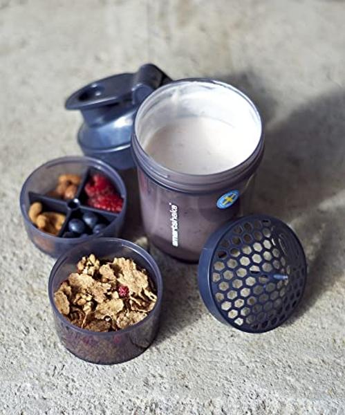 Smartshake Original 2GO, 20 oz Shaker Cup, Space Gray
