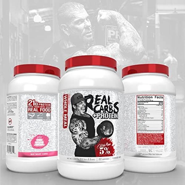NAKED Vegan Mass - Chocolate Vegan Weight Gainer - 1,280 Calories, Non-GMO, Soy & Gluten Free, No Artificial Ingredients - 12LB Bulk - 17 Servings