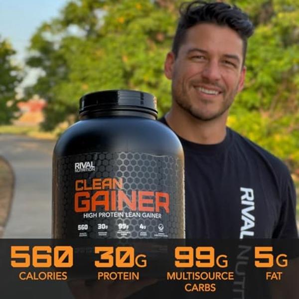 Mutant Mass | Weight Mass Gainer Protein Powder - high Calorie Protein Powder for Mass gain - Strawberry Banana - 5 Pound