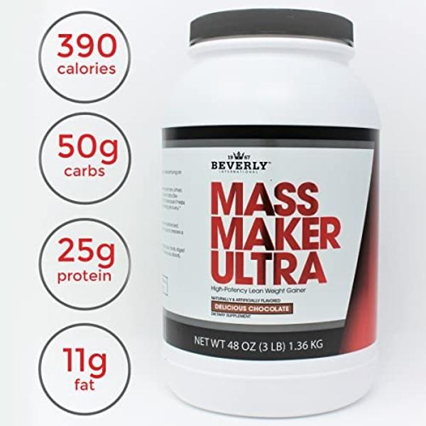 Mutant Mass Extreme Gainer – Whey Protein Powder – Build Muscle Size and Strength – High Density Clean Calories (Cookies and Cream, 6 lbs)