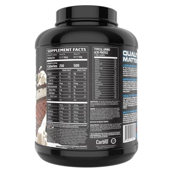 VMI Sports | Major Mass Lean Mass Gainer Ice Cream Sandwich | Mass Gainer Protein Powder for Muscle Gain | Weight Gainer Protein Powder for Men | Weight Gainer for Women (Ice Cream