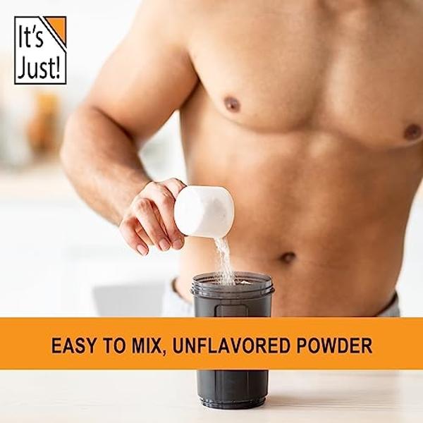 It's Just! - Mass Gainer Powder, 100% Maltodextrin (Complex Carbohydrates), Sustained Energy, Rapid Absorption, Non-GMO, Easily Add to Any Protein Shake, 3lbs / 38 Servings