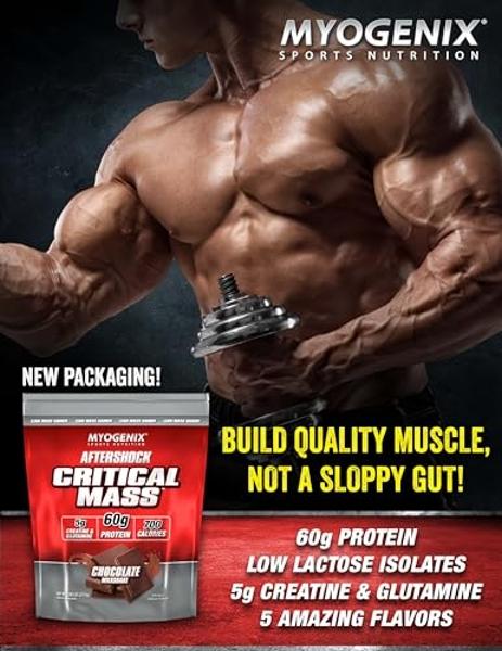 Myogenix Critical Mass - Vanilla Flavored Muscle Mass Weight Gain ...