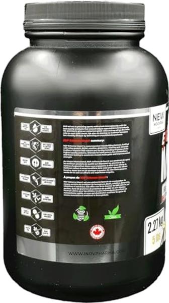 Sunshine Biopharma Extreme Mass Gainer Muscle Builder, 5 lb (2.27 kg) Low Sugar high Calories for Intense Workouts (Vanilla)
