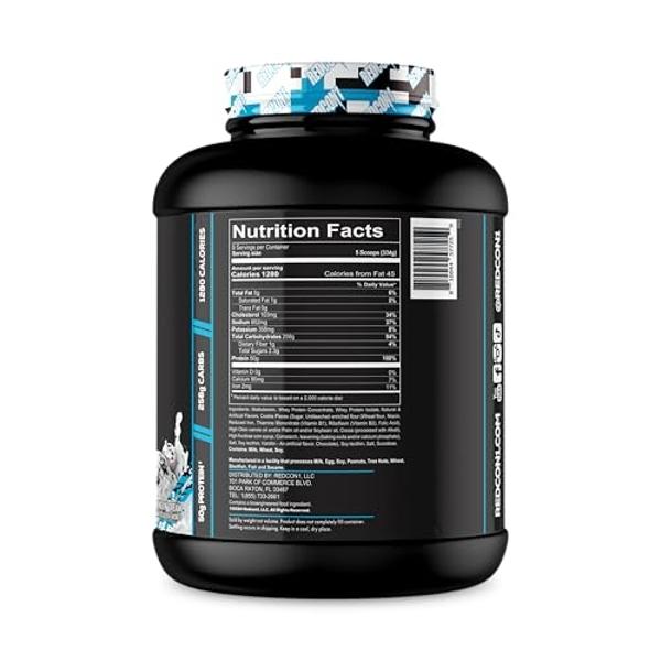 Metabolic Nutrition - Musclean - Milkshake, Whey High Protein Meal Replacement, Maintenance Nutrition, Low Carb, Keto Diet, Digestive Enzymes, Strawberry, 5 Pound (50 ser)
