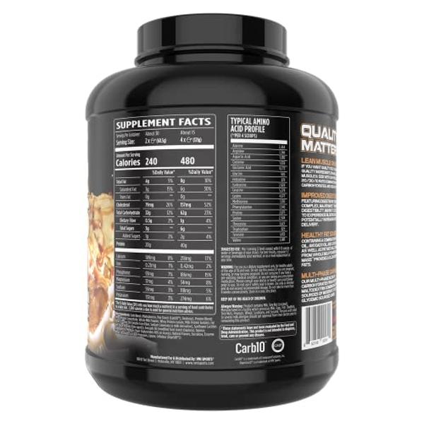 Undefined Nutrition Gigantor Mass Gainer by Brian Shaw (60g Protein, 30 Servings, up to 790 Quality Calories) – Hardcore Hard Gainer Formula with 5- Phase Protein Blend (5.16 lbs, 
