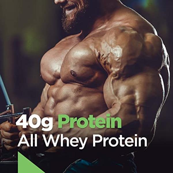 Rule 1 R1 Mass Gainer, Cookies & Creme - 11.29 Pounds - 40g of All-Whey Protein with 6:1 Carb-to-Protein Ratio - 16 Servings