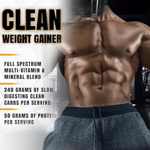 MUSCLEOLOGY Weight Gainer | Whey Protein Powder | Muscle Builder for Men & Women | Vanilla, 7.8 lbs
