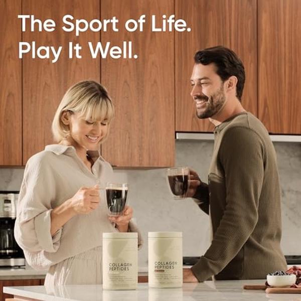 Sports Research Collagen Peptides for Women & Men, Unflavored, 16 oz., Hydrolyzed Type 1 & 3 Collagen Powder Protein Supplement for Healthy Skin, Nails, Bones & Joints