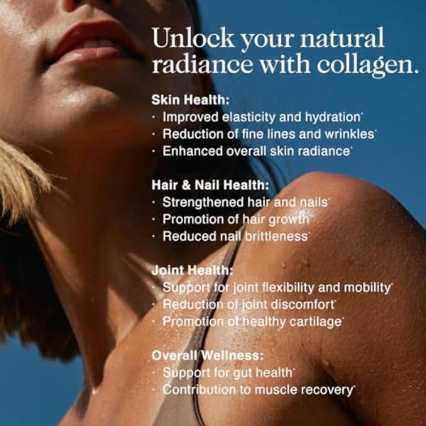 Nature Made Collagen Gummies with Vitamin C, Zinc and Biotin, Hydrolyzed Collagen Peptides Supplement for Healthy Skin Support, 60 Gummies, 60 Day Supply