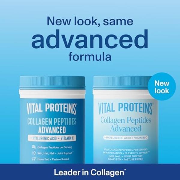 Vital Proteins Collagen Peptides Powder, Hydrolyzed Collagen Peptides Unflavored, Bundle 9.33oz (2 Pack)