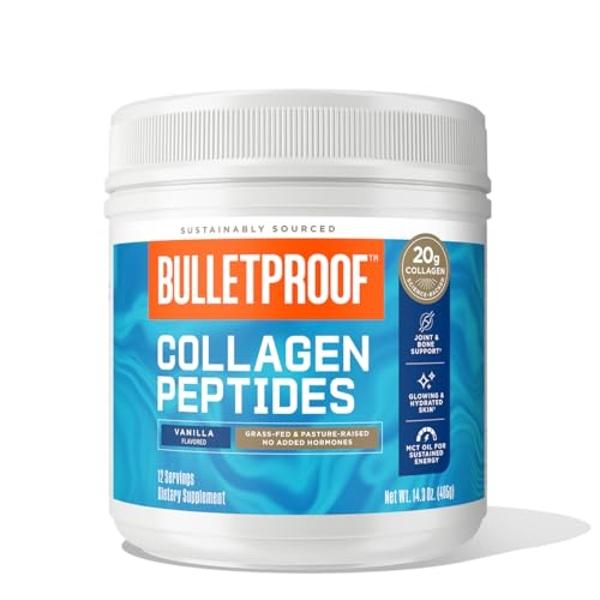 Vital Proteins Collagen Peptides Powder Advanced with Hyaluronic Acid & Vitamin C - 20oz Collagen Protein, Unflavored, 28 Servings