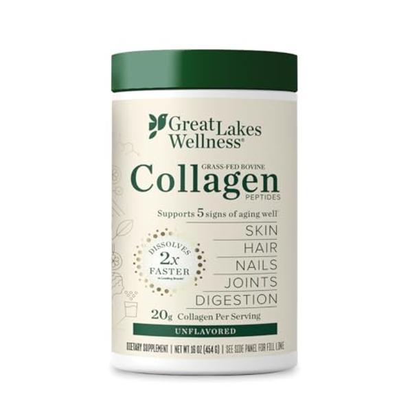 Live Conscious Collagen Peptides Powder - Naturally-Sourced Hydrolyzed Collagen Powder - Hair, Skin, Nail, and Joint Support - Type I & III Grass-Fed Collagen Supplements for Women