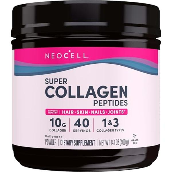 Multi Collagen Protein Powder, 2lbs – Hydrolyzed Collagen Peptides | Type I,II,III,V,X with Biotin 10000mcg, Hyaluronic Acid, Vitamin C – Unflavored – Keto & Paleo Friendly, Easy D