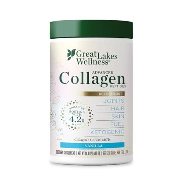 Hydrolyzed Collagen Powder for Weight Loss - Collagen Burn Ultimate Beauty Complex Multi Collagen Peptides Powder for Women with Types I II III V and X for Fat Burning Support - Un