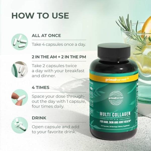 Perfect Supplements – Unflavored Hydrolyzed Collagen Powder for Men and Women - Collagen Peptides - Mix in Hot Cold Liquids, Grass Fed, Easy Absorption, 660 Grams