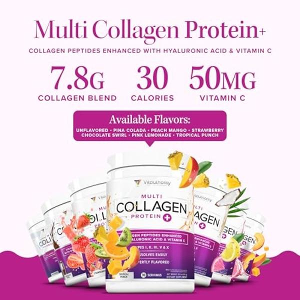Perfect Supplements – Unflavored Hydrolyzed Collagen Powder for Men and Women - Collagen Peptides - Mix in Hot Cold Liquids, Grass Fed, Easy Absorption, 660 Grams