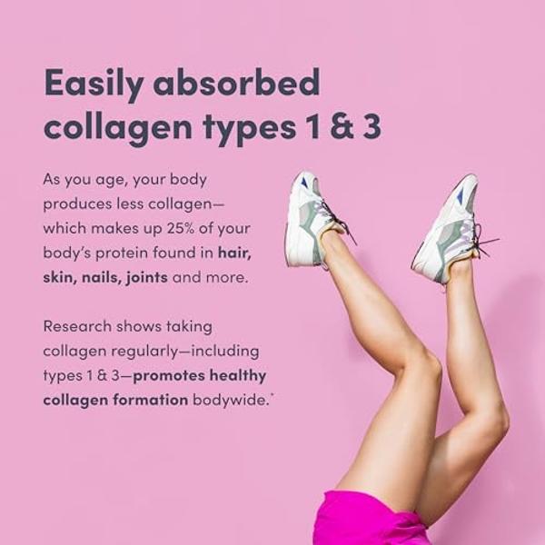 NeoCell Super Collagen Peptides, 10g Collagen Peptides per Serving, Gluten Free, Keto Friendly, Non-GMO, Grass Fed, Healthy Hair, Skin, Nails and Joints, Unflavored Powder, 7 oz., 