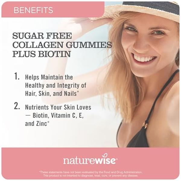 OLLY Collagen Gummy Rings, Supports Skin Elasticity and Firmness, 2.5g Collagen, Clinically-Tested, Peach, 15 Day Supply - 30 Count