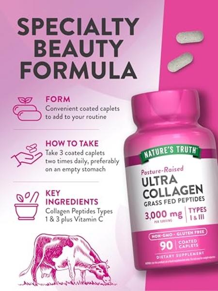BESHA INC Verisol Collagen Bioactive Peptides (Natural Collagen Powder) Made in Germany - 2 Month Supply