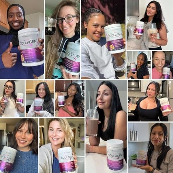 Orgain Hydrolyzed Collagen Peptides + Prebiotic & Probiotics Powder for Women & Men, 20g Grass Fed Collagen, 1 Billion CFU - Supports Digestive, Hair, Skin & Joint Health, Non-GMO,