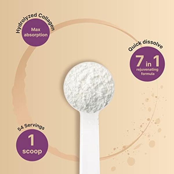 Perfect Keto Collagen Peptides Protein Powder with MCT Oil, Hydrolyzed Collagen, Type I & III Supplement, Gluten Free Grass Fed, Low Carb, Keto Coffee Creamer, Collagen for Women &
