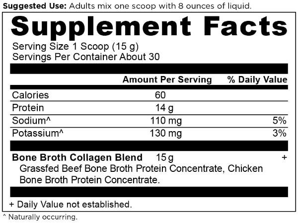 Ancient Nutrition Collagen Powder, Bone Broth Collagen, Pure, Hydrolyzed Multi Collagen Peptides, Supports Skin and Nails, Joint Supplement, 30 Servings, 15.9oz