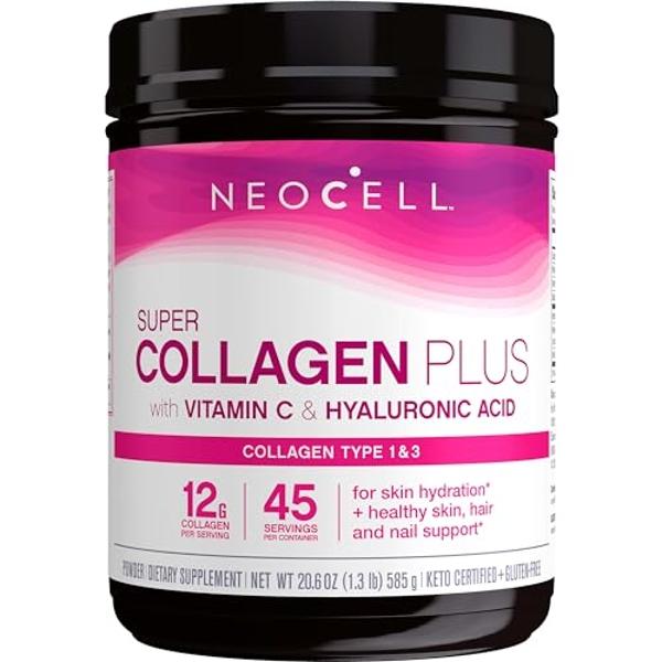 Ora Organic Vegan Collagen-Boosting Powder for Women and Men - Hair, Skin, & Nails Support - Bamboo Silica, Plant-Based Protein, Organic Vitamin C, Aloe Vera - Vanilla Flavor, 20 S