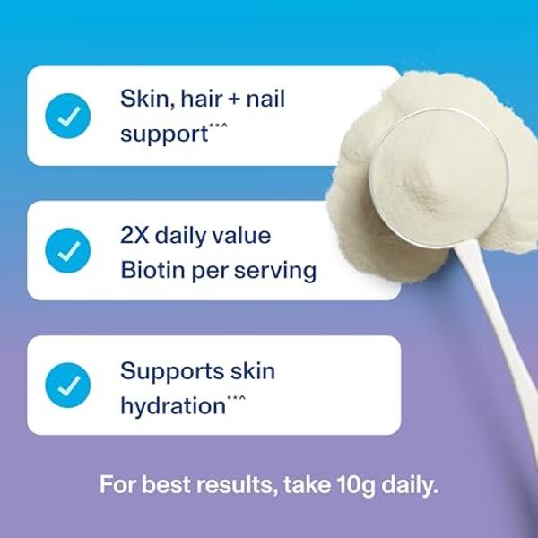Vital Proteins Collagen Peptides Beauty Edition—10g Collagen with Biotin, Vitamin C and Zinc. 14.6 oz