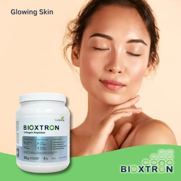 Bioxtron Collagen Peptides Powder - Skin Support, Hair & Nails Support ...