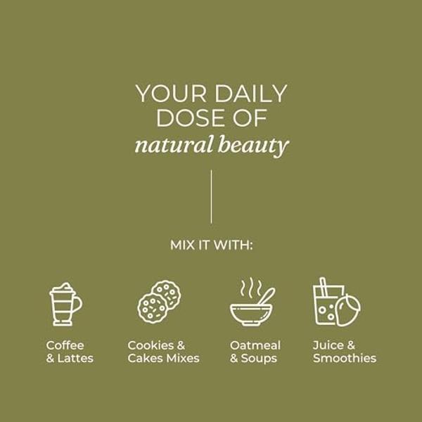 Hydrolyzed Collagen Peptides Powder - 100% Pure, Grass Fed & Unflavored for Women & Men – for Healthy Bones, Joints, Hair & Skin – Colageno Hidrolizado en Polvo Piel, Cabello y Art