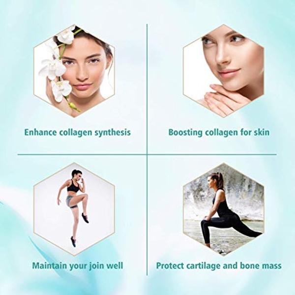 Heivy Marine Collagen Liquid, Collagen Drink, Marine Collagen, Liquid Collagen for Women for Hair Growth, Skin Repair, 1.69 Fl Oz (Pack of 10), Collagen Drink for Joints&Bones