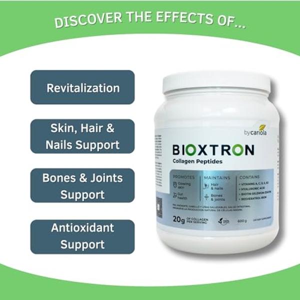 Bioxtron Collagen Peptides Powder - Skin Support, Hair & Nails Support ...