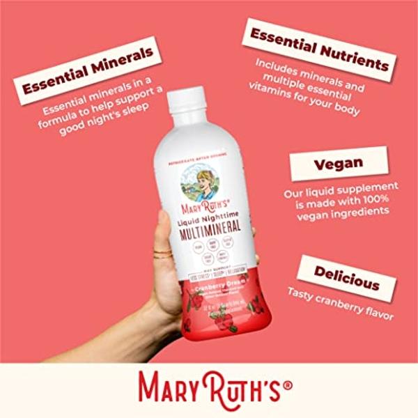 MaryRuth's Liquid Morning Multivitamin Essentials+ | Vitamin A C D E B6 B12 Biotin Zinc | Mens Womens Multivitamin | Immune Support | Beauty | Sugar Free | Vitamins for Ages 1+ | V