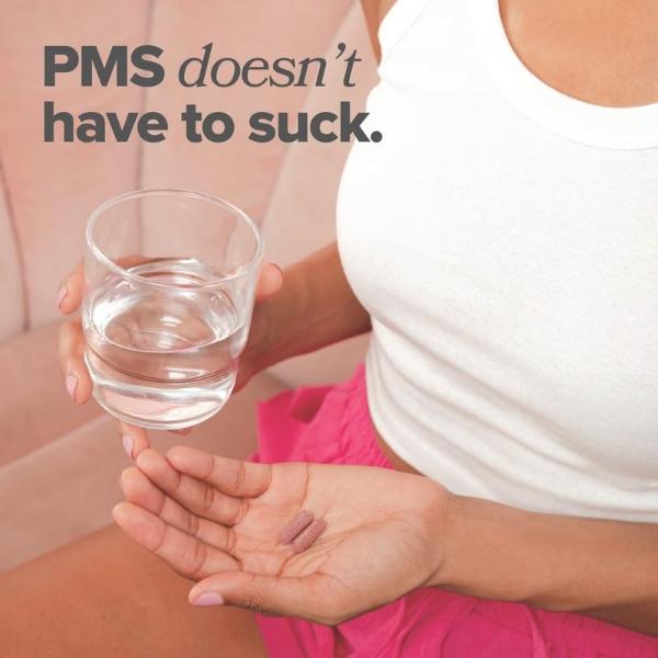 O Positiv FLO PMS Vitamins for Women, 30 Servings (Pack of 3) - Proactive PMS Relief - Targets Hormonal Breakouts, Bloating, Cramps, & Mood Swings with Chasteberry, Vitamin B6, & L