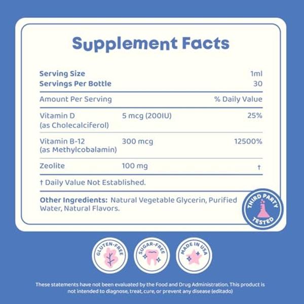 JoySpring Speech & Communication Support for Kids | Zeolite Supplement for Wellness | Supports Development & Learning | Made in USA