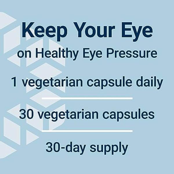Life Extension Eye Pressure Support with Mirtogenol - Eye Health Supplement for Healthy Eye Pressure - with French Maritime Pine bark – Gluten-Free, Vegetarian, Non-GMO - 30 Capsul