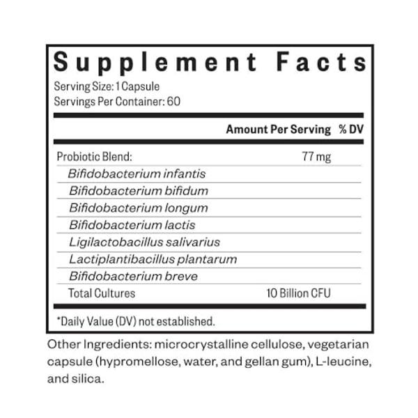 Seeking Health ProBiota HistaminX, 10 Billion CFU Low-Histamine Probiotic Supplement for Gut Health, Microbiome Balance, Digestive Comfort for Histamine Intolerance, Vegan & Vegeta